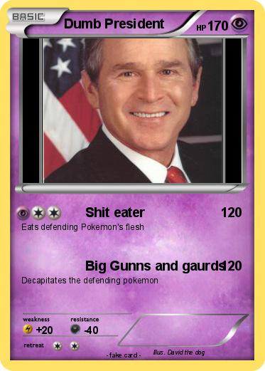 Pokemon Dumb President