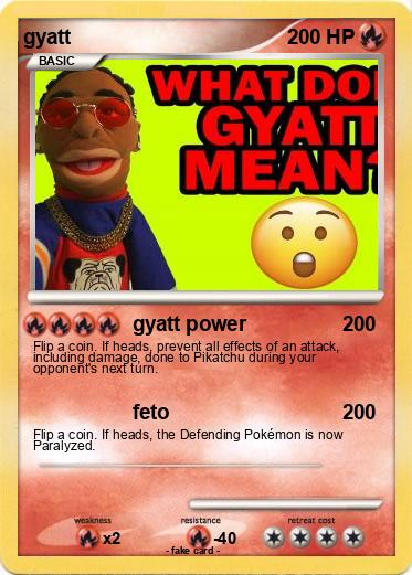 Pokemon gyatt