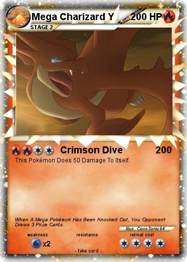 Pokemon Mega Charizard Y