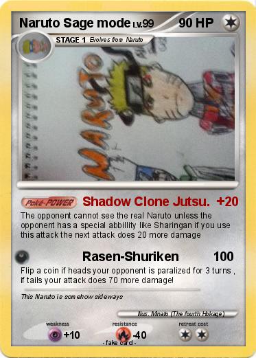 Pokemon Naruto Sage mode