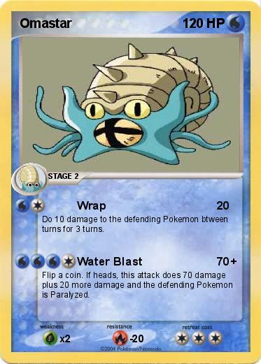 Pokemon Omastar