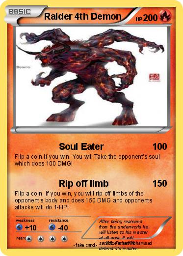 Pokemon Raider 4th Demon