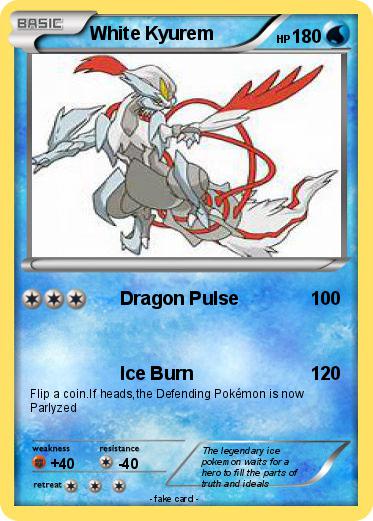 Pokemon White Kyurem