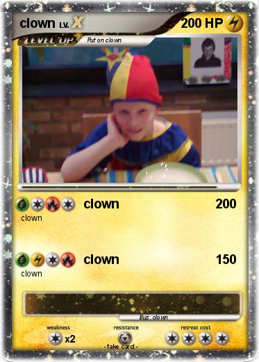 Pokemon clown