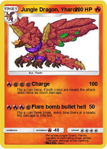 Pokemon Jungle Dragon, Yharon