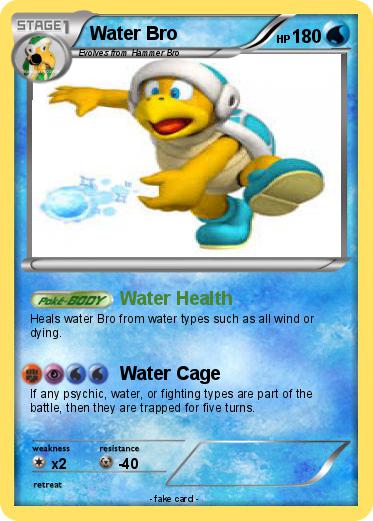 Pokemon Water Bro