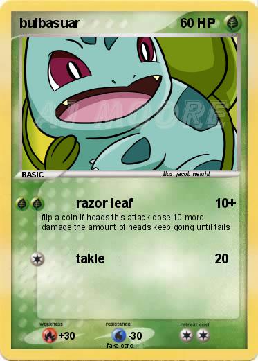 Pokemon bulbasuar