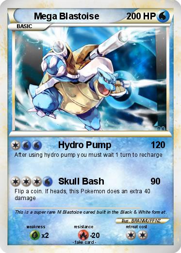 Pokemon Mega Blastoise