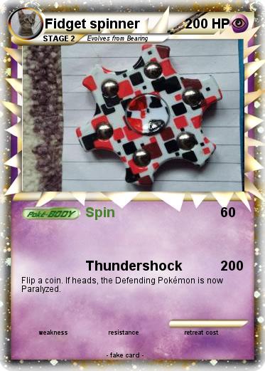 Pokemon Fidget spinner