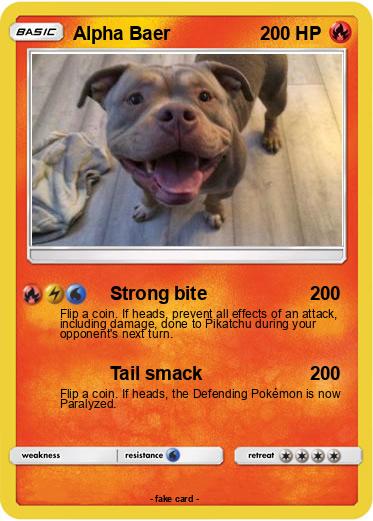 Pokemon Alpha Baer