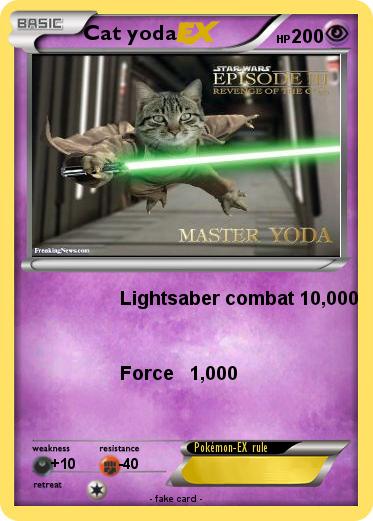 Pokemon Cat yoda