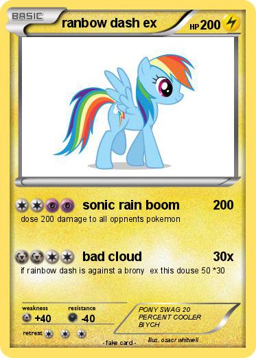 Pokemon ranbow dash ex