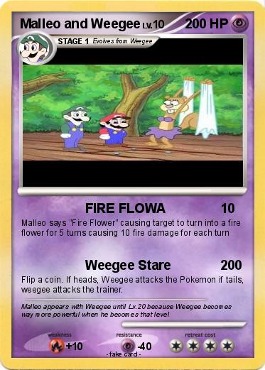 Pokemon Malleo and Weegee