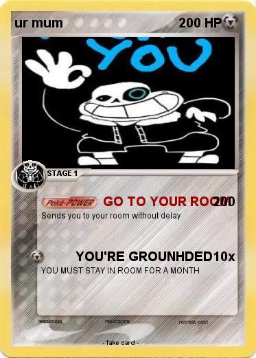 Pokemon ur mum