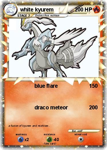 Pokemon white kyurem