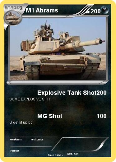 Pokemon M1 Abrams