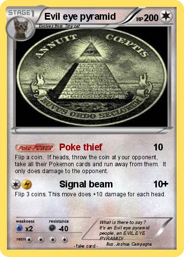 Pokemon Evil eye pyramid