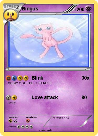 Pokemon Bingus
