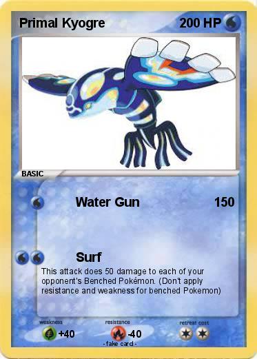 Pokemon Primal Kyogre