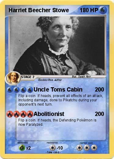 Pokemon Harriet Beecher Stowe