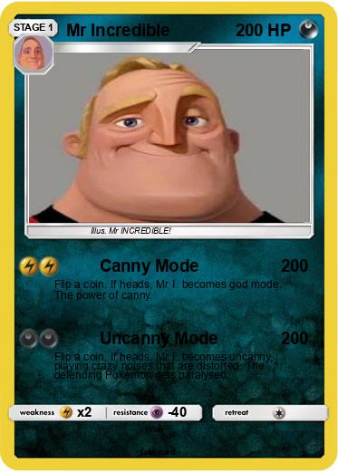 Pokemon Mr Incredible