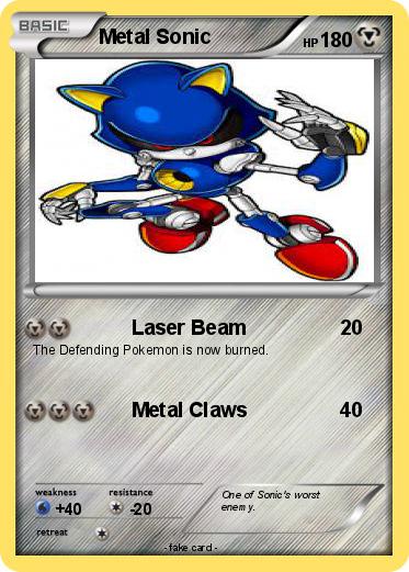 Pokemon Metal Sonic