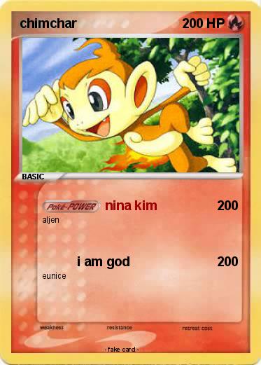 Pokemon chimchar