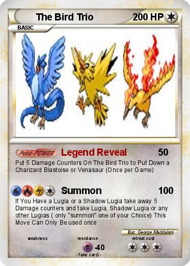 Pokemon The Bird Trio