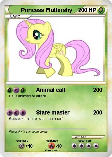 Pokemon Princess Fluttershy