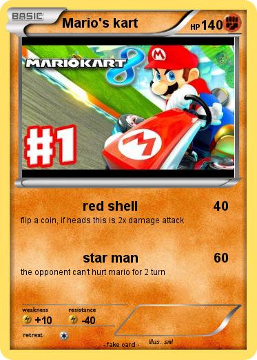 Pokemon Mario's kart