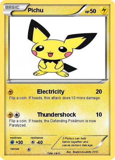 Pokemon Pichu