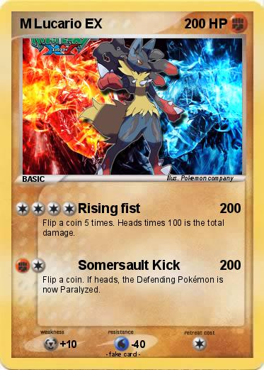 Pokemon M Lucario EX