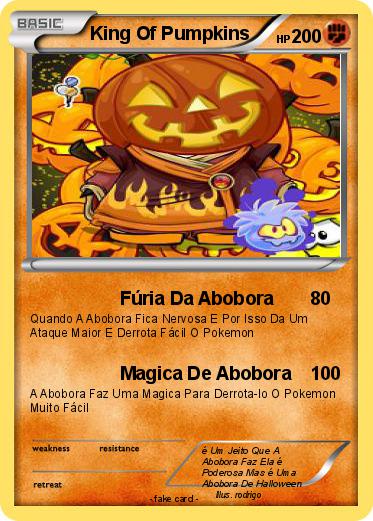 Pokemon King Of Pumpkins