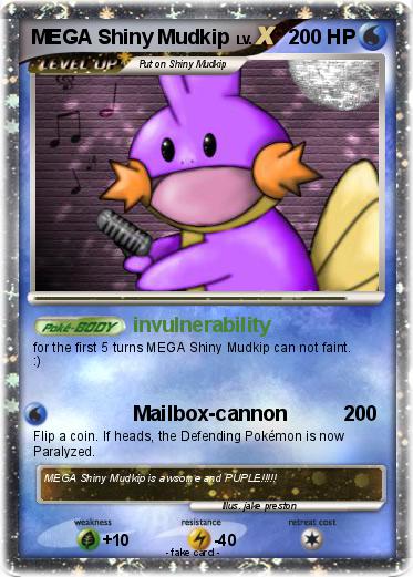 Pokemon MEGA Shiny Mudkip