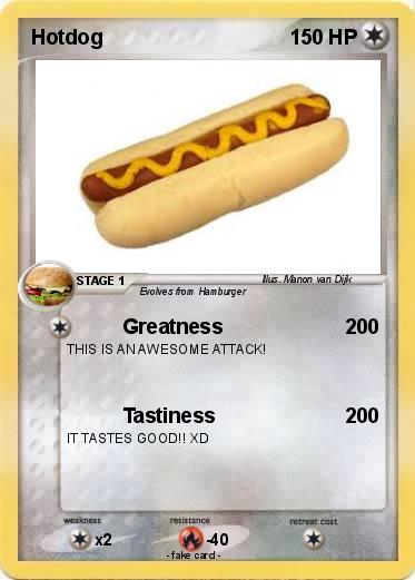 Pokemon Hotdog