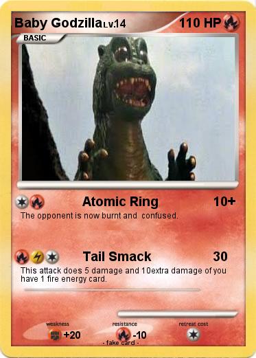Pokemon Baby Godzilla