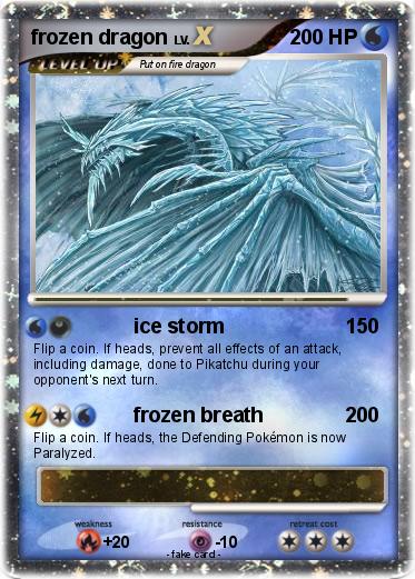 Pokemon frozen dragon