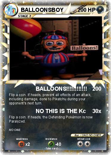 Pokemon BALLOONSBOY