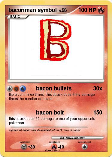 Pokemon baconman symbol