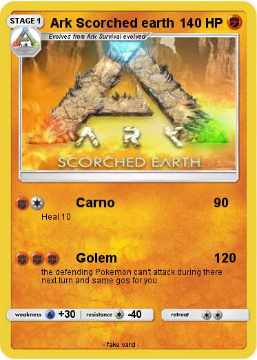 Pokemon Ark Scorched earth