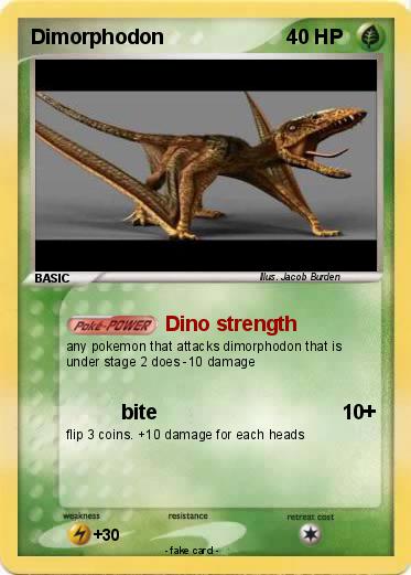 Pokemon Dimorphodon