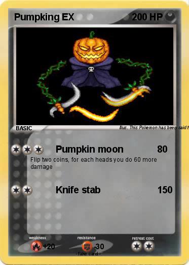 Pokemon Pumpking EX