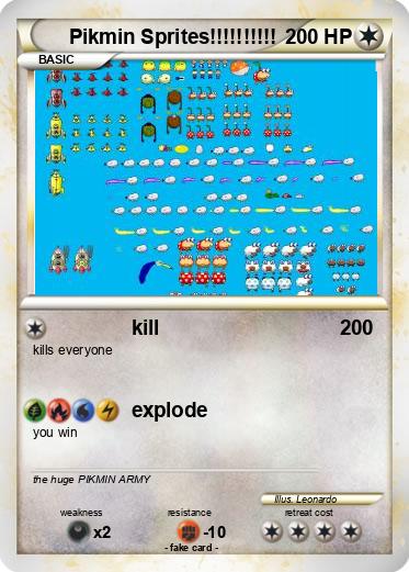 Pokemon Pikmin Sprites!!!!!!!!!!