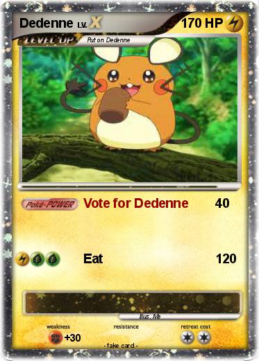 Pokemon Dedenne