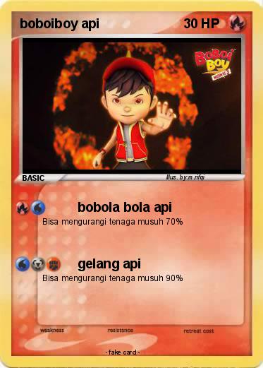Pokemon boboiboy api
