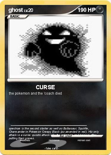 Pokemon ghost