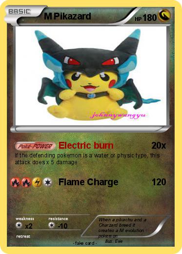 Pokemon M Pikazard