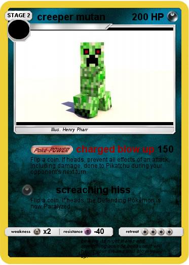 Pokemon creeper mutan