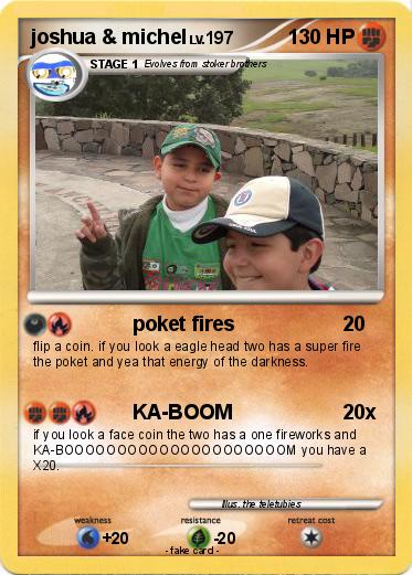 Pokemon joshua & michel