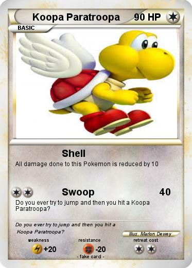 Pokemon Koopa Paratroopa